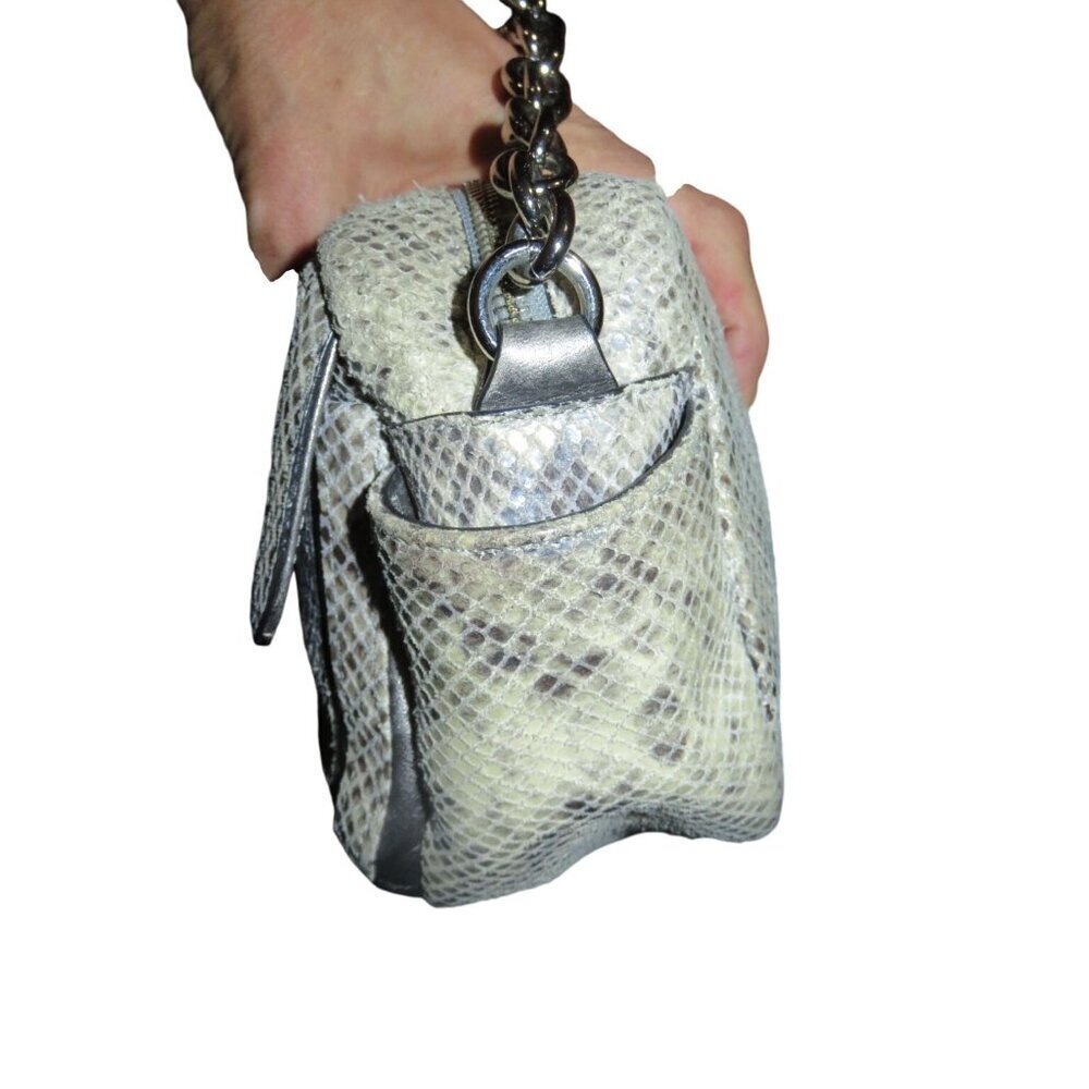 Coach 2018 Campbell Me Iridescent Python Embossed… - image 3